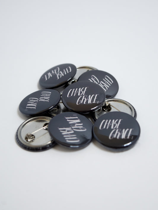 Chase Grace Pin Button