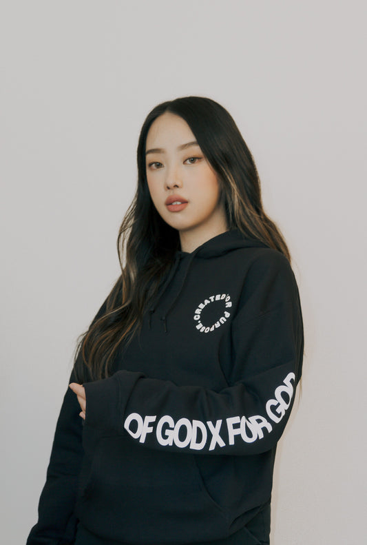 OGXFG Created For Purpose Reflective Hoodie