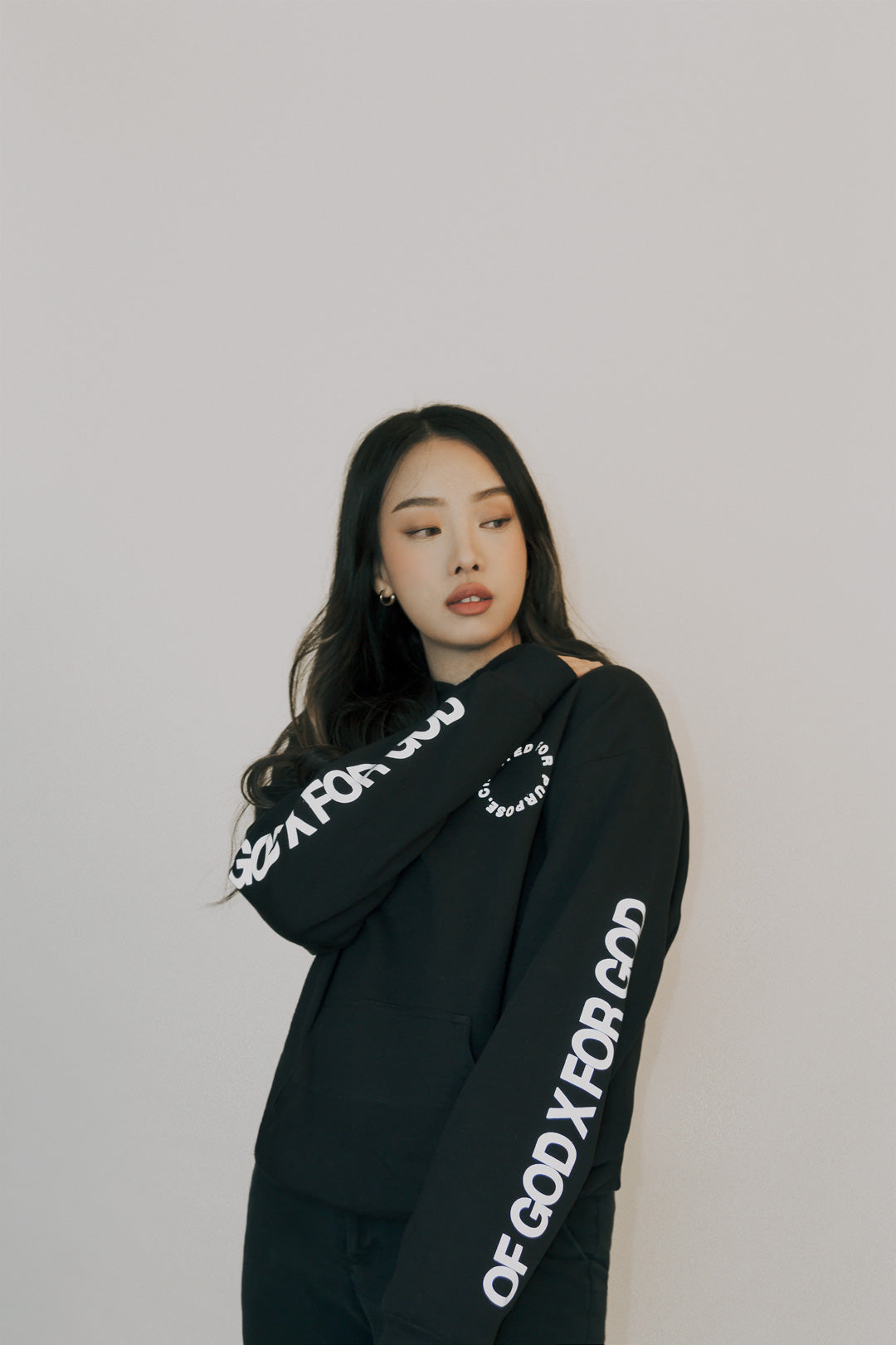 OGXFG Created For Purpose Reflective Hoodie